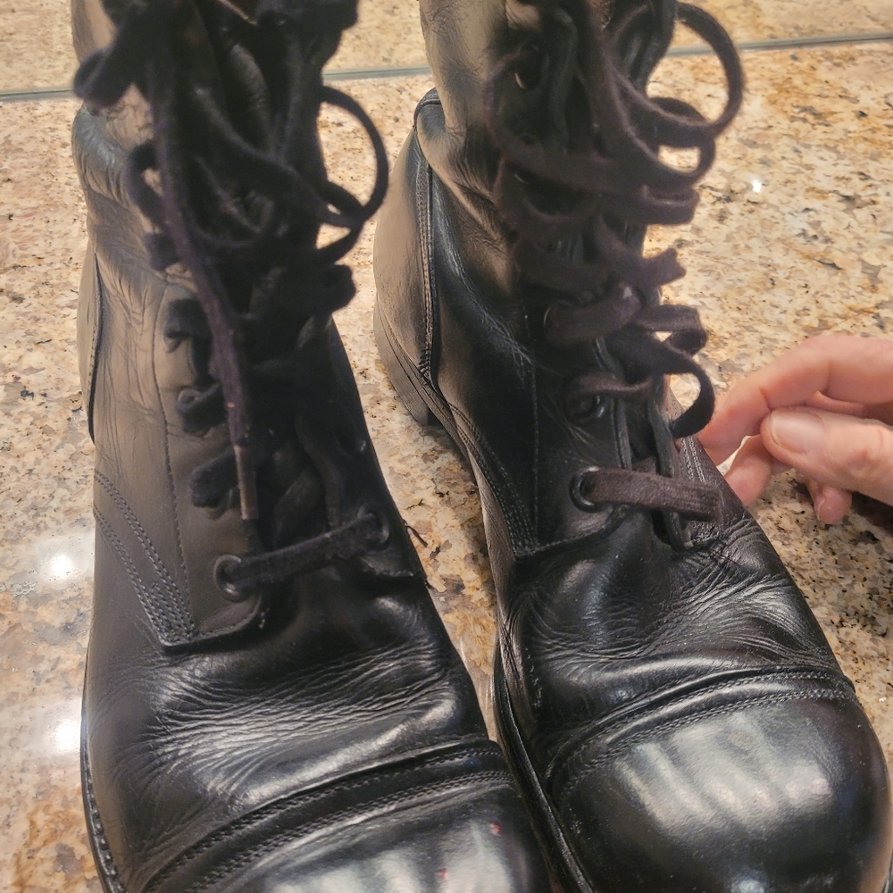 1960s Vintage Combat Toe Boots